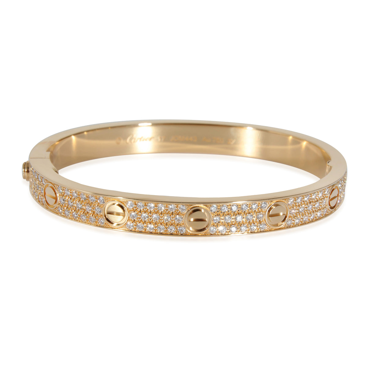Cartier Love Bracelet Diamond Paved A Timeless Elegance