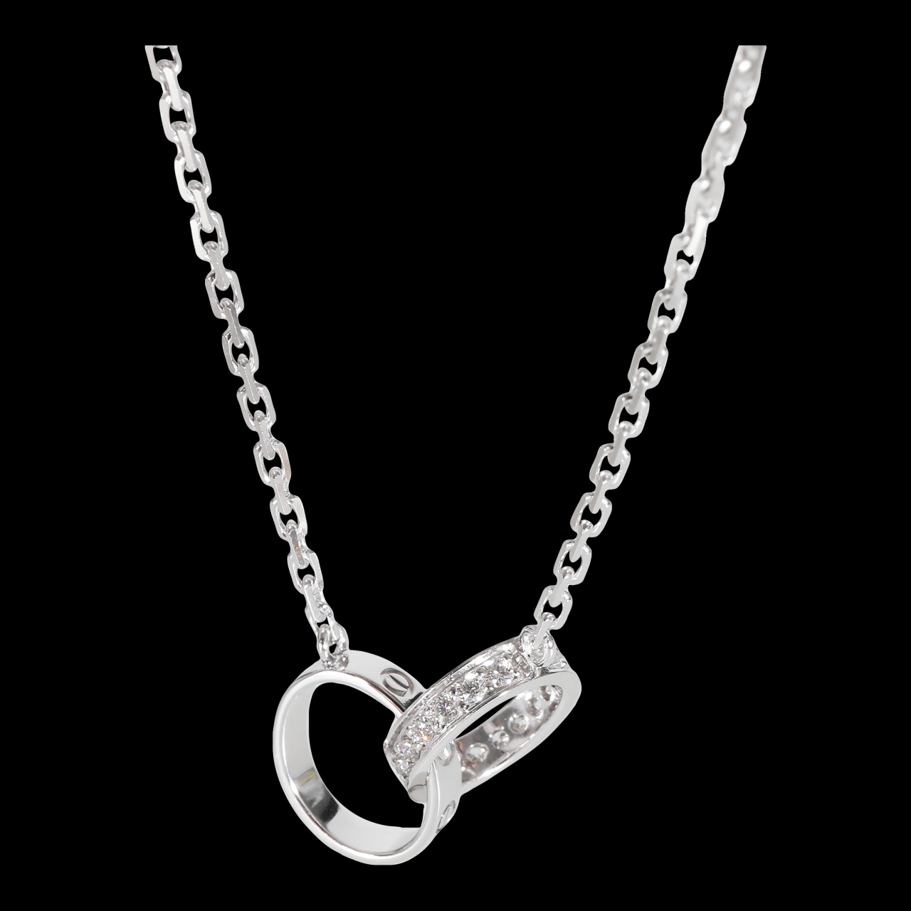Cartier Love Necklace 2 Diamonds A Timeless Elegance